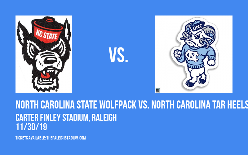 North Carolina State Wolfpack vs. North Carolina Tar Heels at Carter Finley Stadium