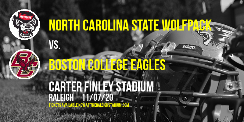 North Carolina State Wolfpack vs. Boston College Eagles at Carter Finley Stadium