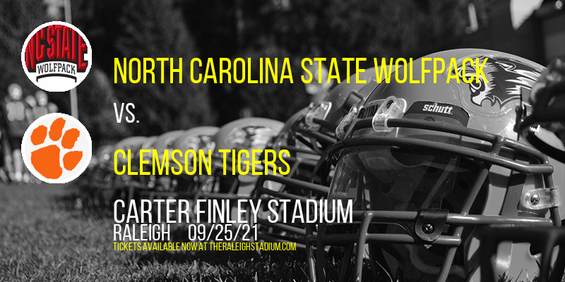 North Carolina State Wolfpack vs. Clemson Tigers at Carter Finley Stadium