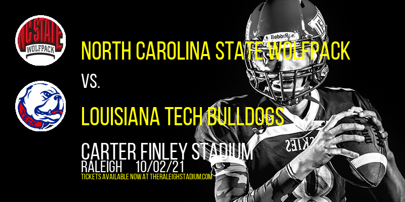 North Carolina State Wolfpack vs. Louisiana Tech Bulldogs at Carter Finley Stadium tickets North Carolina State Wolfpack vs. Louisiana Tech Bulldogs at Carter Finley Stadium