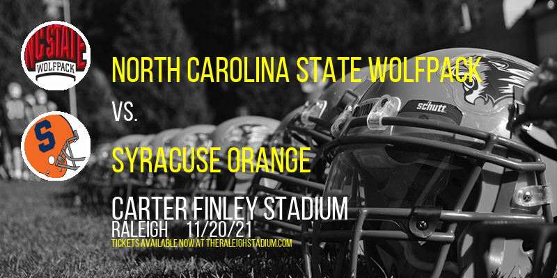 North Carolina State Wolfpack vs. Syracuse Orange at Carter Finley Stadium