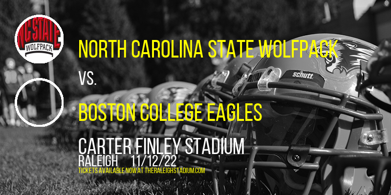 North Carolina State Wolfpack vs. Boston College Eagles at Carter Finley Stadium