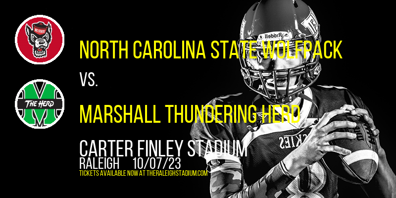 North Carolina State Wolfpack vs. Marshall Thundering Herd at Carter Finley Stadium