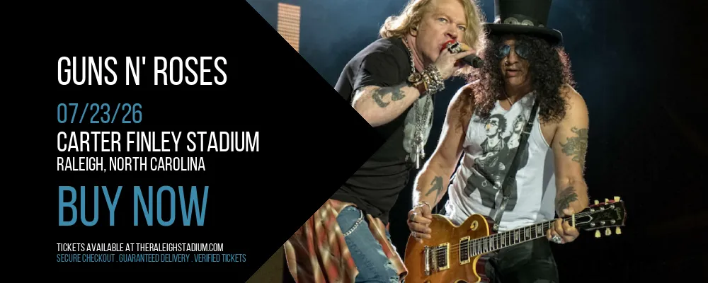 Guns N' Roses at Carter Finley Stadium